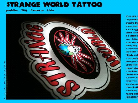 Strange World Tattoo Inc (403-282-8181) - http://